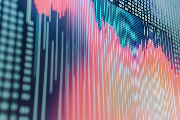 Market analysis charts and financial trends